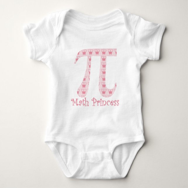 Math Princess Pi Tröja (Framsida)