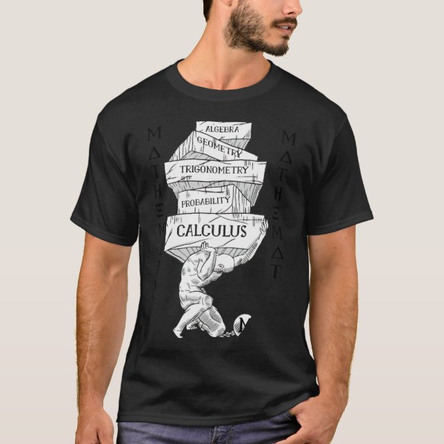 Math Problembubble in the T Shirt (Framsida)