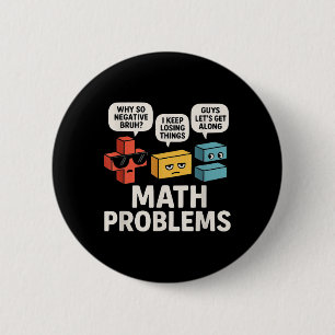 Math Problems Symbols Funny Teacher Back to school Knapp