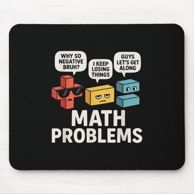 Math Problems Symbols Funny Teacher Back to school Musmatta (Framsidan)