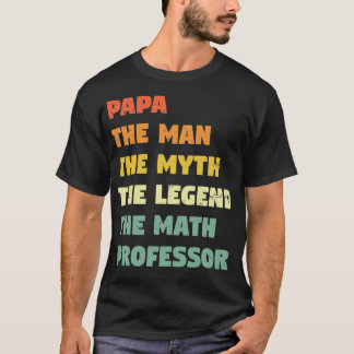 Math Professor Funny T Shirt