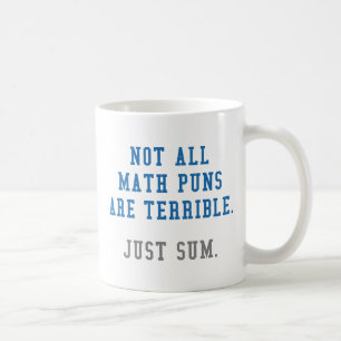 Math Puns Kaffemugg