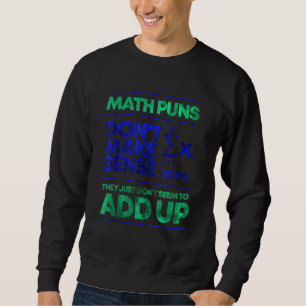 Math Punt gör mig inte klok 1 Lång Ärmad Tröja