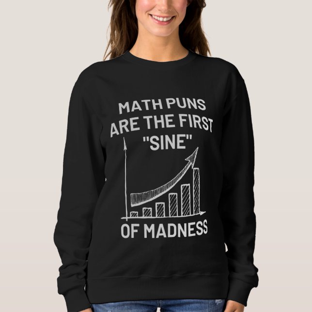 Math Punts är första sinnet i matematikläraren T Shirt (Framsida)