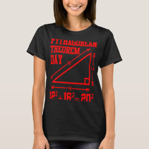 Math Pythagorean Theorem Day Mathematics Teacher T Shirt