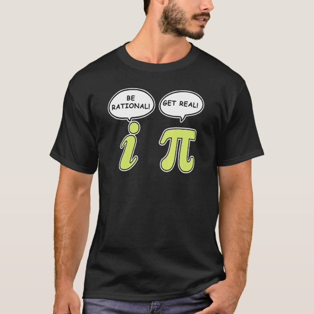 Math Quote Mathematics Nerd Geek Algebra Count Hum T Shirt (Framsida)
