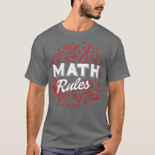 Math Regler T Shirt