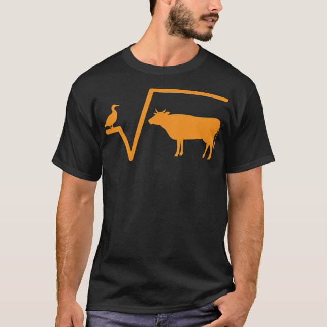 Math root ko-penelope roligt t shirt (Framsida)