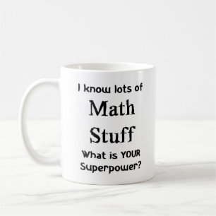 math saker kaffemugg