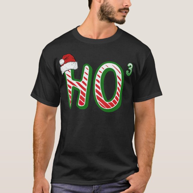 Math Santa Ho gallop T Shirt (Framsida)