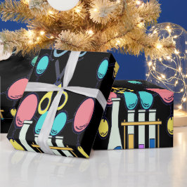 Math & Science Gift Wrap for School Season Presentpapper