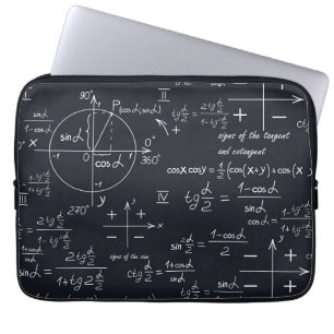 Math Scientist Laptop Fodral