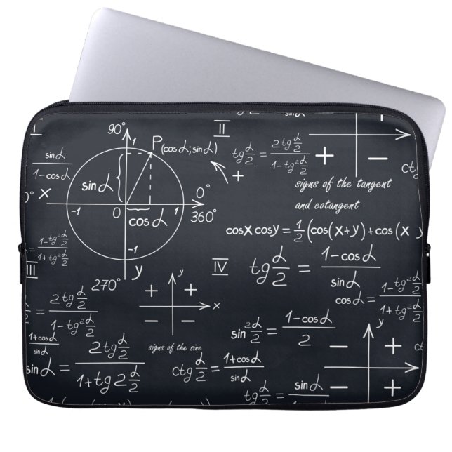 Math Scientist Laptop Fodral (Framsidan)
