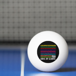Math Siffror 100:e Skoldagen Lärare Barn  Pingisboll