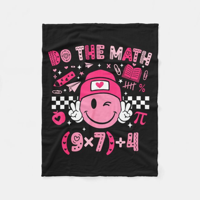 Math Six Seven 76 Meme Fleecefilt (Framsidan)
