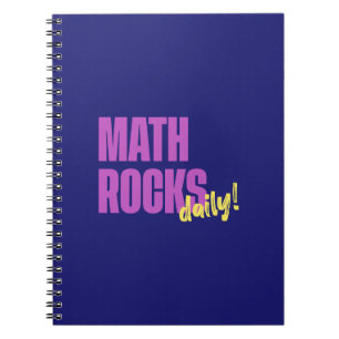 Math Sten Daily Anteckningsbok