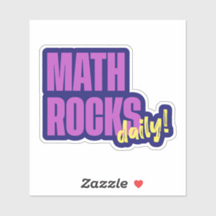 Math Sten Daily Klistermärken