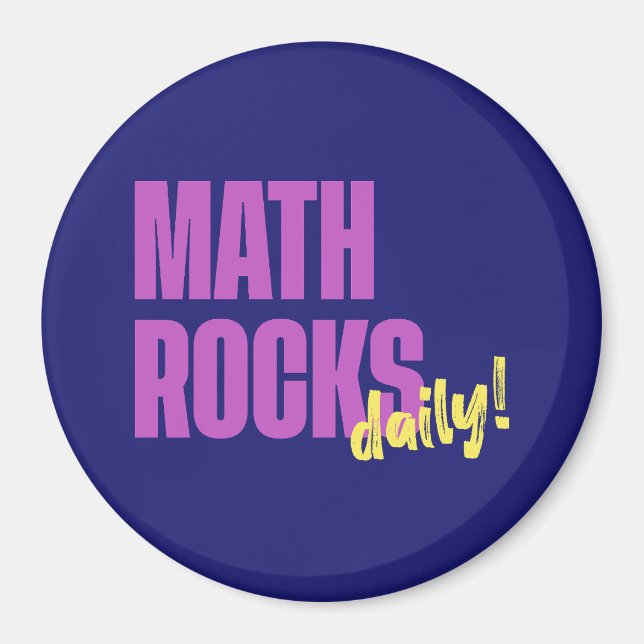 Math Sten Daily Magnet (Framsidan)