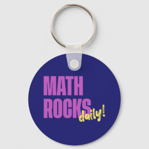 Math Sten Daily Nyckelring