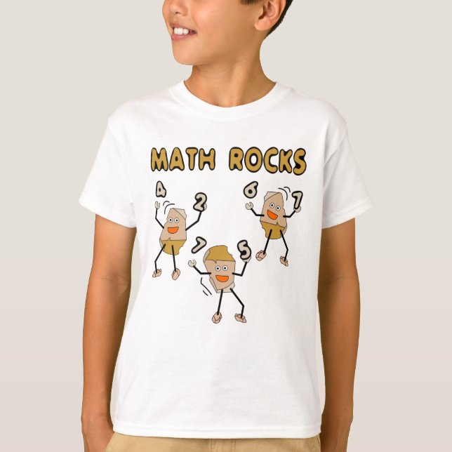 Math Sten T Shirt (Framsida)