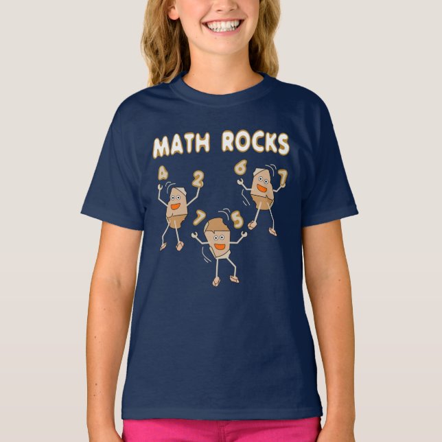 Math Sten T Shirt (Framsida)