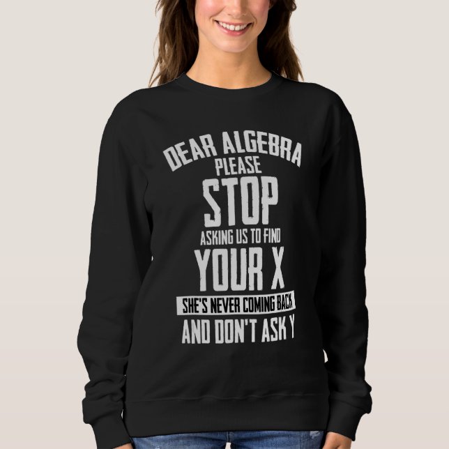 Math Studenter och Math Teacher Algebra X och Y va T Shirt (Framsida)