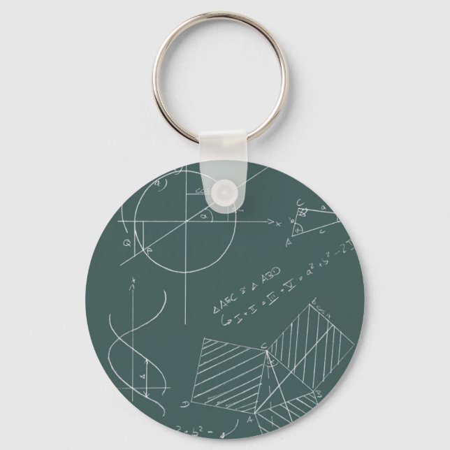 Math-svarta tavla nyckelring (Framsida)