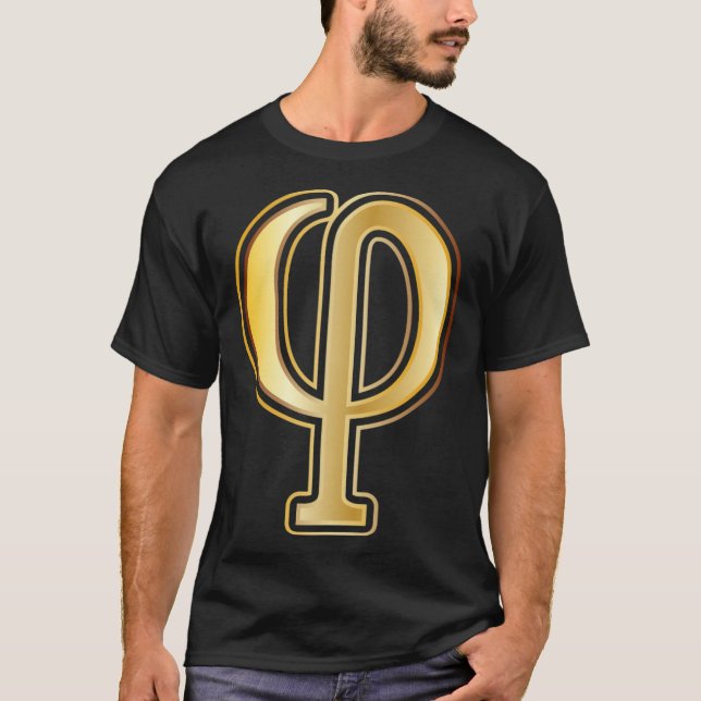 Math Symbols Guld Ratio Phi Math Fläkt Gift ridnin T Shirt (Framsida)