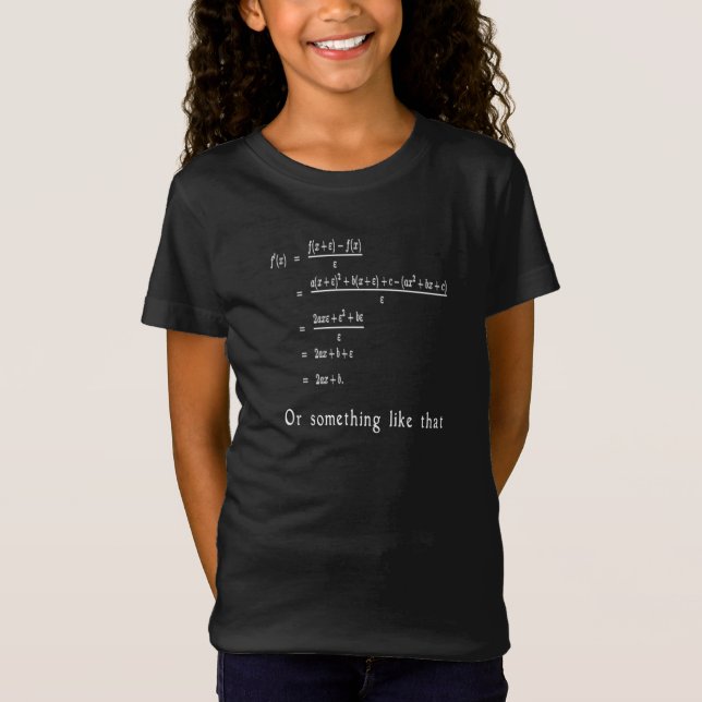 Math T Shirt (Framsida)
