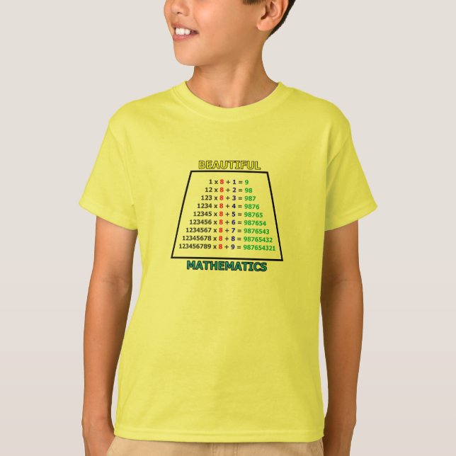 MATH T-Shirt (Framsida)
