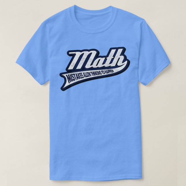 MATH T SHIRT (Design framsida)