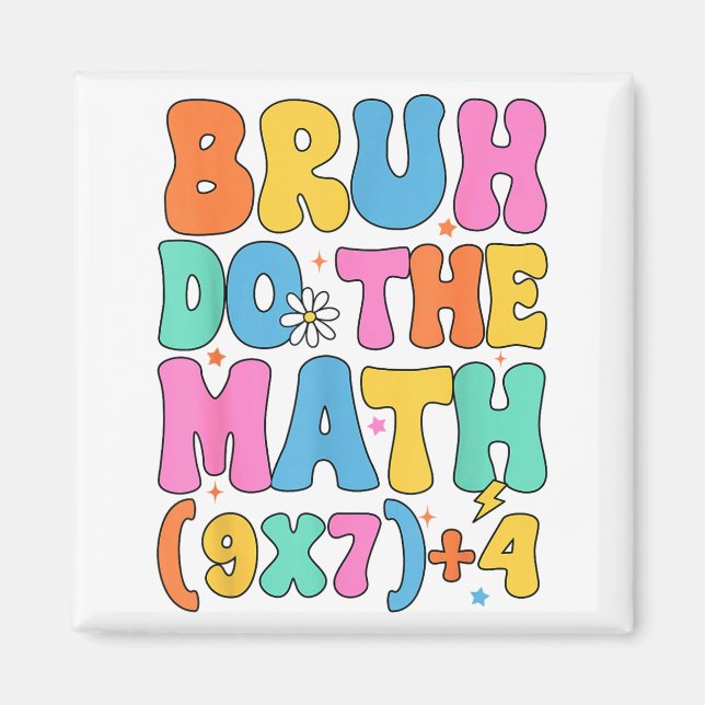 Math Teacher 67 Meme Funny Mathematics Bruh Do The Magnet (Framsidan)