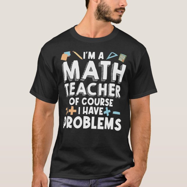 Math Teacher Art Manar Women Statistics Algebra Ma T Shirt (Framsida)
