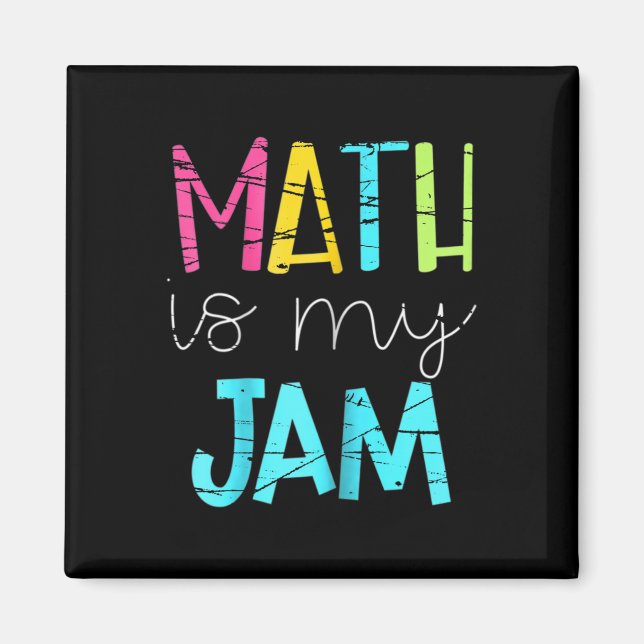 Math Teacher Back to school Magnet (Framsidan)