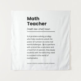 Math Teacher Definition, Math Teacher-uppskattning
