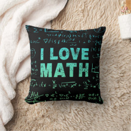 Math Teacher eller matematiker Professor och Stude Kudde