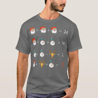Math Teacher Equation 3 T Shirt