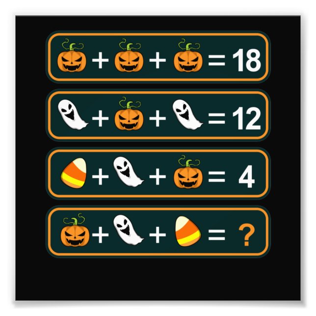 Math Teacher Equation Mathematics Math Student Fototryck (Framsidan)