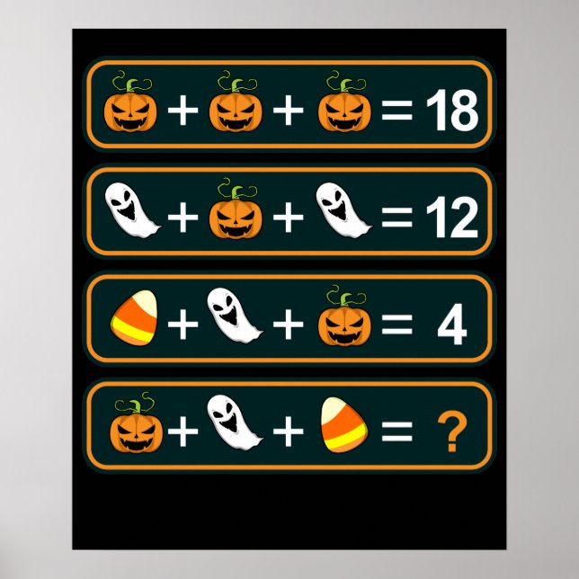 Math Teacher Equation Mathematics Math Student Poster (Framsidan)