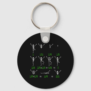 Math Teacher Equation Skeleton Math Studenter Hall Nyckelring