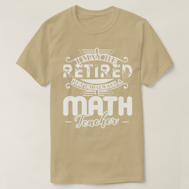 Math Teacher Fantastisk Math Teacher (3) T Shirt (Design framsida)