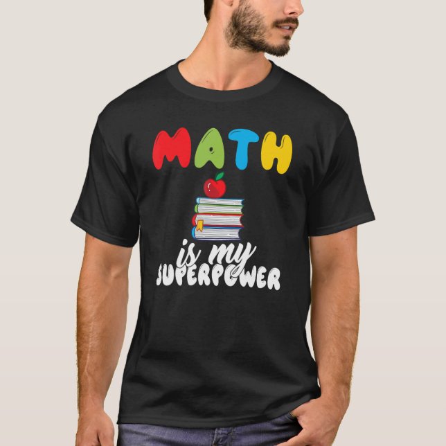 Math Teacher First Klass Cute Matemaat Math Quo T Shirt (Framsida)