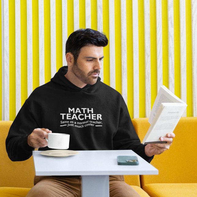 Math Teacher Funny Math Hoodie (Skapare uppladdad)
