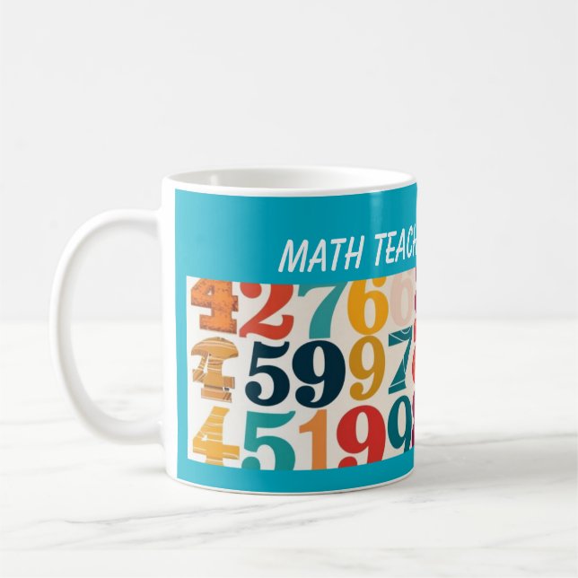 Math Teacher Gift Mugg (Vänster)
