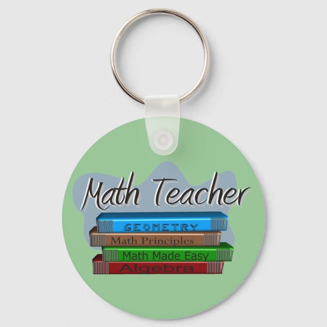 Math Teacher Gifts Nyckelring (Framsida)