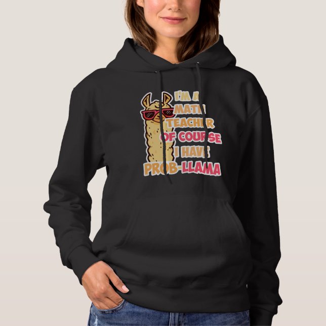 Math Teacher I är en matlärare. T Shirt (Framsida)