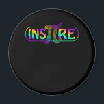 Math Teacher Inspire Mathematics Math Student Magnet<br><div class="desc">Den här bildtanken är för matematik älskare. Den här roliga grafiken/offertkläderna gör alla matematiklärare lycklig.</div>