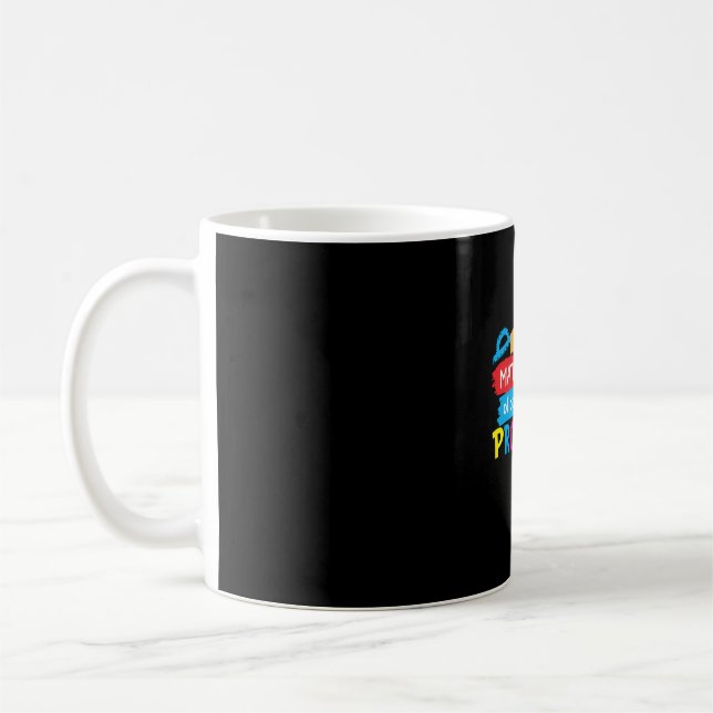 Math Teacher jag är en matlärare Kaffemugg (Vänster)