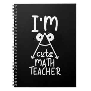 Math Teacher jag är Math Teacher Anteckningsbok