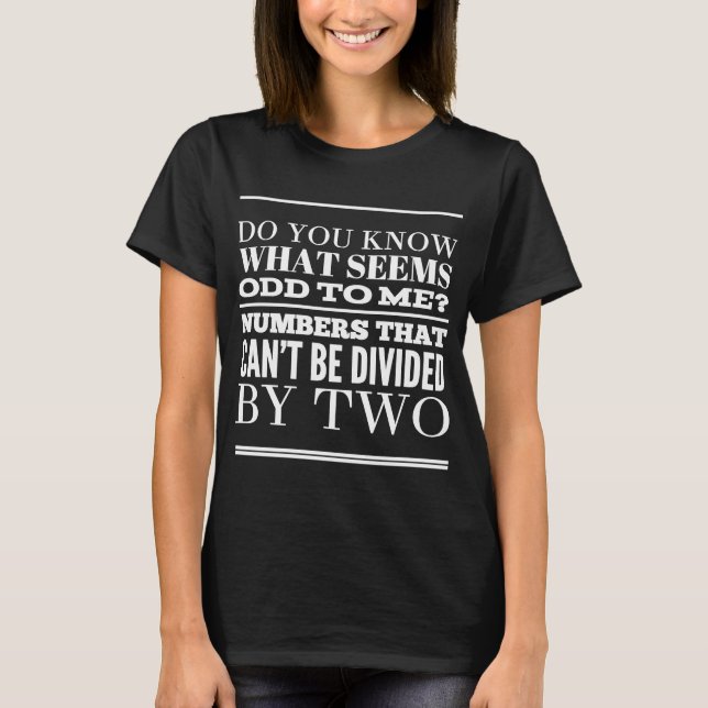Math Teacher Jokes Sstickande lärare Studenter T Shirt (Framsida)